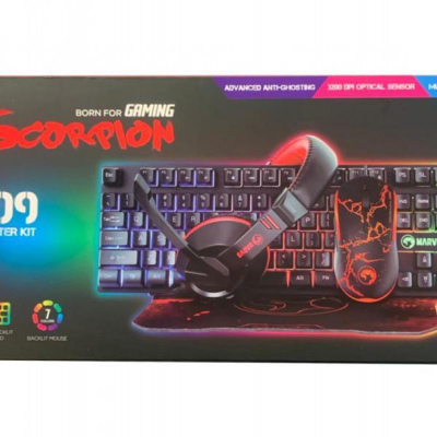 Starter kit CM409 4 in 1 gaming MARVO Scoroion 