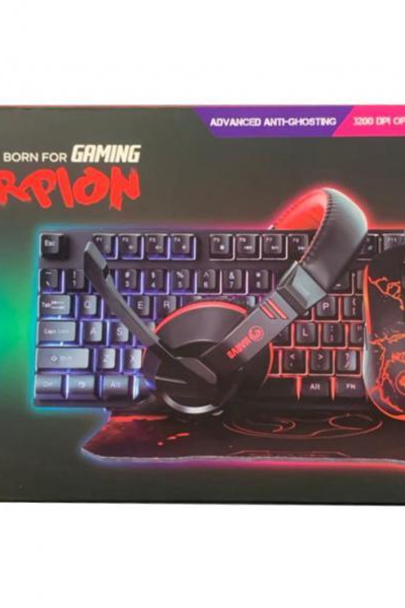 Starter kit CM409 4 in 1 gaming MARVO Scoroion